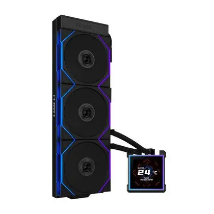 Водяное охлаждение Lian Li Hydroshift II LCD-S 360 TL Black (G89.GHS2LCDS36TB.00)