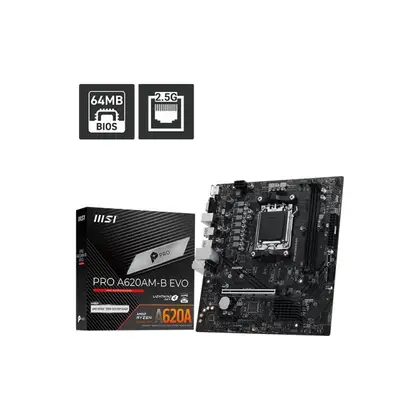 Материнская плата MSI Pro A620AM-B EVO