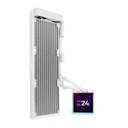 Водяное охлаждение Lian Li Hydroshift II LCD-S 360 Fanless White (G89.GHS2LCDS36NW.00)