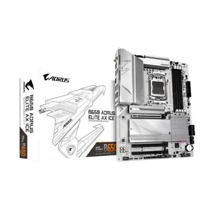 Материнская плата Gigabyte B650M Aorus Elite AX Ice