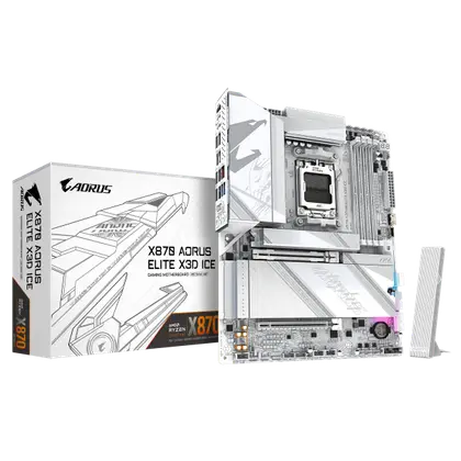 Материнская плата Gigabyte X870 Aorus Elite X3D Ice