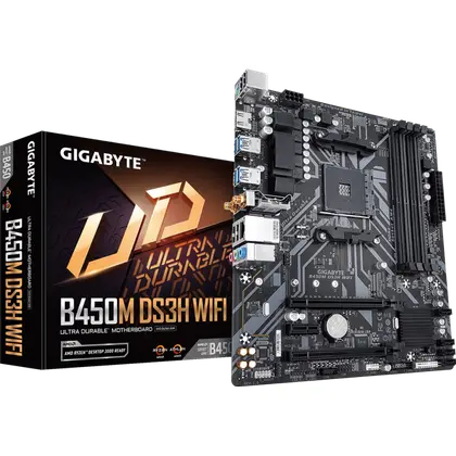 Материнская плата Gigabyte B450M DS3H WiFi