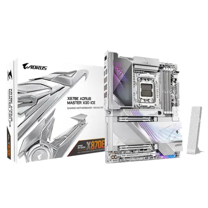 Материнская плата Gigabyte X870E Aorus Master X3D Ice