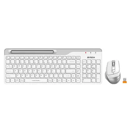 Клавиатура и мышь Wireless A4tech Fstyler FB2535C Icy White V2