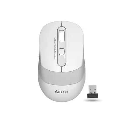Мышь беспроводная A4Tech Fstyler FG10 White