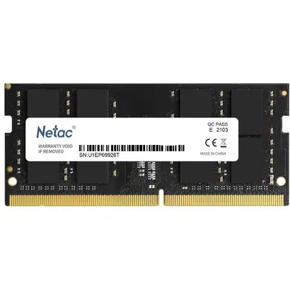Оперативная память для ноутбука Netac Basic 16 Gb DDR4 3200MHz (NTBSD4N32SP-16)