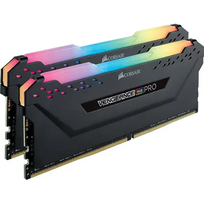 Оперативная память Corsair Vengeance RGB PRO 16 Gb (2x8Gb) DDR4 3200MHz (CMW16GX4M2C3200C16)