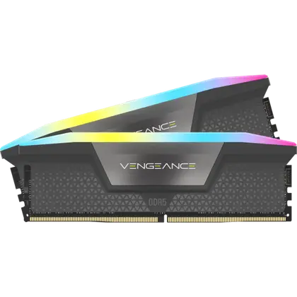 Оперативная память Corsair Vengeance RGB 32 Gb (2x16Gb) DDR5 6400MHz (CMH32GX5M2B6400Z32)