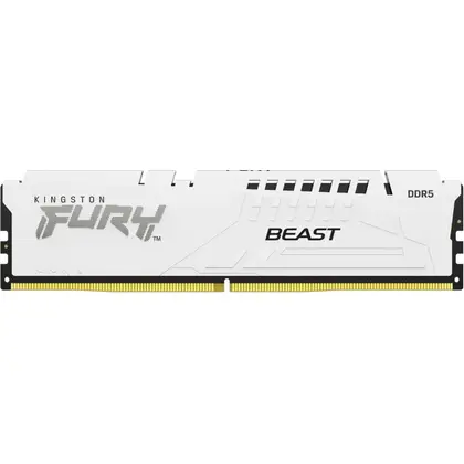 Оперативная память Kingston Fury Beast White 16 Gb DDR5 5600МГц (KF556C40BW-16)