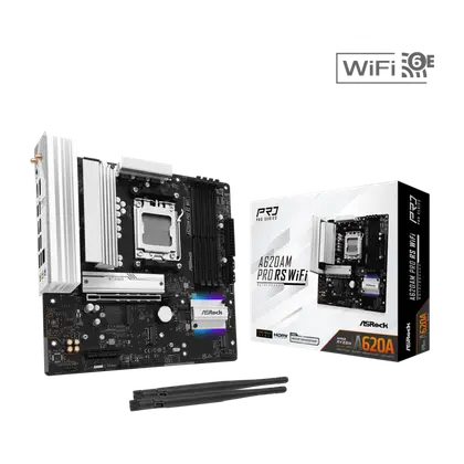 Материнская плата ASRock A620AM Pro RS WiFi