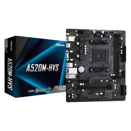 Материнская плата ASRock A520M-HVS
