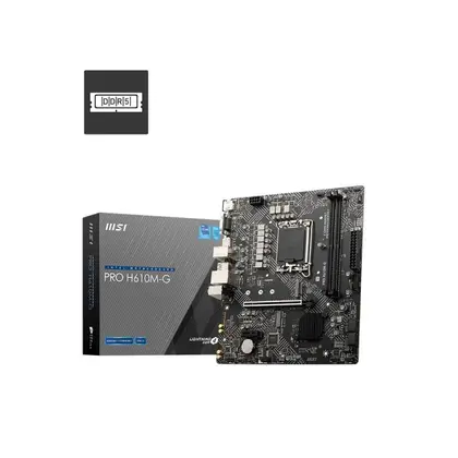 Материнская плата MSI Pro H610M-G