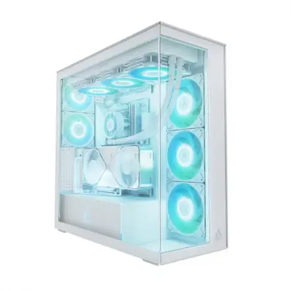 Корпус Arctic Xtender VG White Clear Glass (ACPCC00017A)