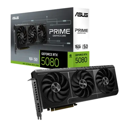 Видеокарта Asus GeForce RTX 5080 Prime 16G (PRIME-RTX5080-16G)