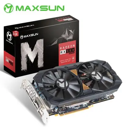 Видеокарта MaxSun MS-RX580 2048SP TRW 8G