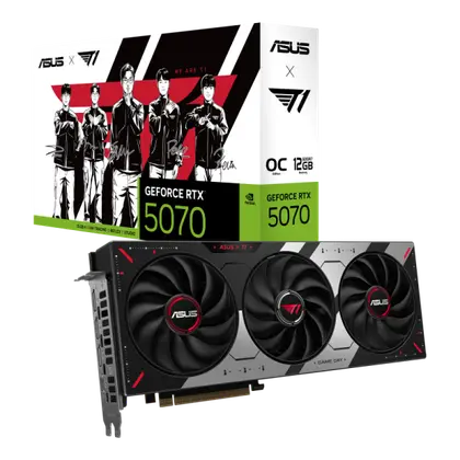 Видеокарта Asus GeForce RTX 5070 T1 Gaming OC 12G (T1-RTX5070-O12G-GAMING)