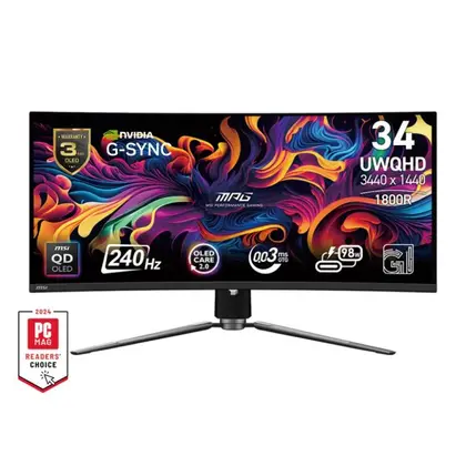 Монитор 34" MSI MPG 341CQPX QD-OLED