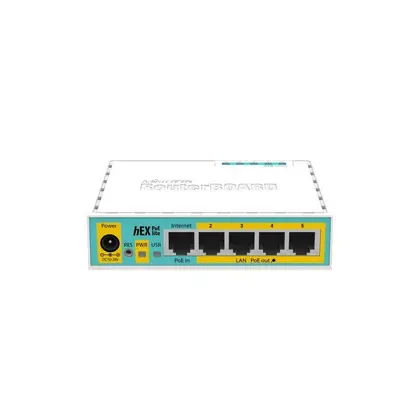 Маршрутизатор MikroTik hEX PoE Lite 4 RB750UPr2
