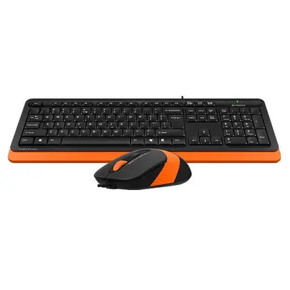 Клавиатура и мышь A4tech Fstyler F1010-Orange