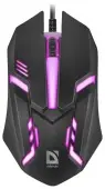 Мышь Defender Cyber MB-560L B [проводная, светодиодная, 1200 DPI, подсветка]