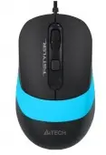Мышь A4Tech FStyler FM10 [проводная, светодиодная, 1600 DPI, черный-синий]