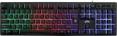 Клавиатура игровая Defender Arx GK-196L RU, черный, Мембранная/ Проводная/ Клавиш - 104/ Подсветка