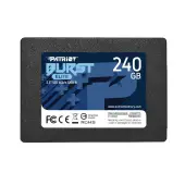 Твердотельный накопитель SSD Patriot Burst Elite (PBE240GS25SSDR) [240 ГБ, 2.5" SATA III, чтение: 450 МБ/с, запись: 320 МБ/с, TLC]
