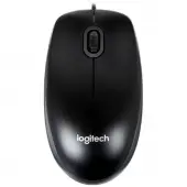 Мышь Logitech B100 Black, 910-003357 [проводная, светодиодная, 800 DPI]
