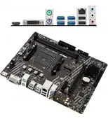 Материнская плата MSI A520M-A PRO MB [AM4, AMD A520, 2xDDR 4, 1xM.2, 1xPCI-E x16, Micro-ATX]