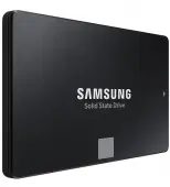 Твердотельный накопитель SSD Samsung 870 EVO [MZ-77E1T0BW] [1 ТБ, 2.5" SATA III, чтение: До 560 МБ/с, запись: До 530 МБ/с, MLC]