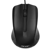 Мышь Acer OMW010, [проводная, светодиодная, 1200 DPI, 1000 Гц]