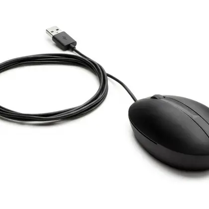 Мышь оптическая проводная HP 9VA80A6 Wired 320M [проводная, светодиодная, 1000 DPI]