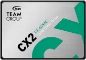 SSD-накопитель Team Group CX2 (T253X6512G0C101) [512 ГБ, 2.5", SATA III, 530/470 МБ/с, TLC]