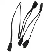 Кабель-разветвитель Id-cooling FS-04 ARGB Cable splitter input port 1x3pin, output port 3x3pin