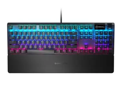 Клавиатура игровая Steelseries  Apex 5 US 64532 [Гибридная, проводная, клавиш - 104, подсветка]