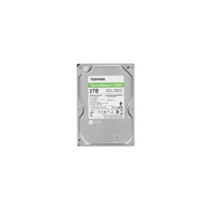 Жесткий диск Toshiba S300 Surveillance [HDWT720UZSVA] [2 ТБ, 3.5", SATA III, 5400 об/мин, 128 МБ кэш, для систем видеонаблюдения]