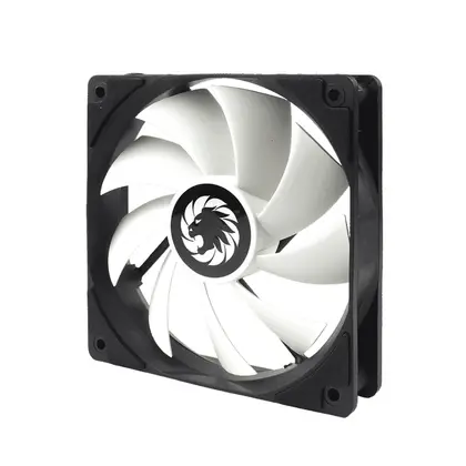 Вентилятор для корпуса GameMax GMX WFBK WT 12 White [120 мм, 1100±10% об.мин, 46,5 CFM, 23.4 дБ, PWM]