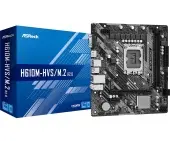Материнская плата ASRock H610M-HVS/M.2 R2.0 [LGA 1700, Intel H610, 2xDDR 4, 1xM.2, 1xPCI-E x16, Micro-ATX]