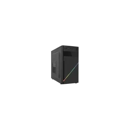 Корпус Apex V05, RGB [Mini Tower, с БП, черный]
