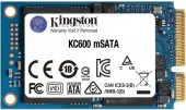 SSD-накопитель Kingston KC600 (SKC600MS/256G) [256 ГБ, mSATA, PCI-E, 550/500 МБ/с, TLC]