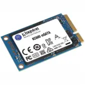SSD накопитель Kingston KC600 (SKC600MS/512G) [512 ГБ, mSATAmSATA III, чтение: 550 МБ/с, запись: 520 МБ/с, TLC]