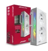 Держатель для видеокарты, OCPC Pole P1 ARGB, OCPOLEP1X2CWH, white