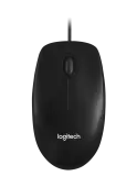 Мышь Logitech M100 (910-006652) [проводная, светодиодная, 1000 DPI, 500 Гц, черная]