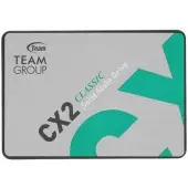Твердотельный накопитель Team Group CX2 (T253X6256G0C101) [256 ГБ, 2.5" SATA III, чтение: 520 МБ/с, запись: 430 МБ/с, TLC]
