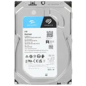 Жесткий диск Seagate SkyHawk, ST2000VX017 [2 ТБ, 3.5", SATA III, 5400 об/мин, 256 МБ кэш, для систем видеонаблюдения]