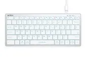 Клавиатура A4tech FX61 Ice Blue LED [мембраннаая, проводная,подсветка]