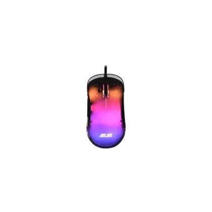 Мышь игровая 2E GAMING MG345 RGB USB Transparent, 2E-MG345TR [проводная, светодиодная, 12800 DPI]