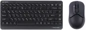 Клавиатура+мышь беспроводная A4tech FG-1112 Black Fstyler USB