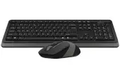 Клавиатура+мышь беспроводная A4tech Fstyler FG1010S-Black USB