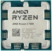 Процессор AMD Ryzen 5 7600 (100-000001015) [AM5, ядер - 6, 3.8 ГГц, TDP 65 Вт, OEM]